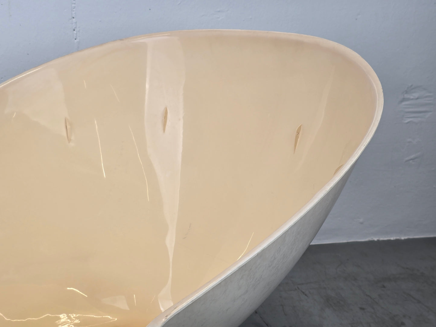 RAPHAEL RAFFAL SESSEL space age vintgae stuhl schale kunststoff 60s tulip