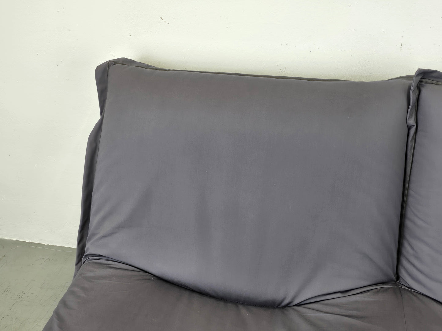 LIGNE ROSET SOFA 2er couch CALIN sitzsack sessel togo vintage pascal mourgue grau anthrazit