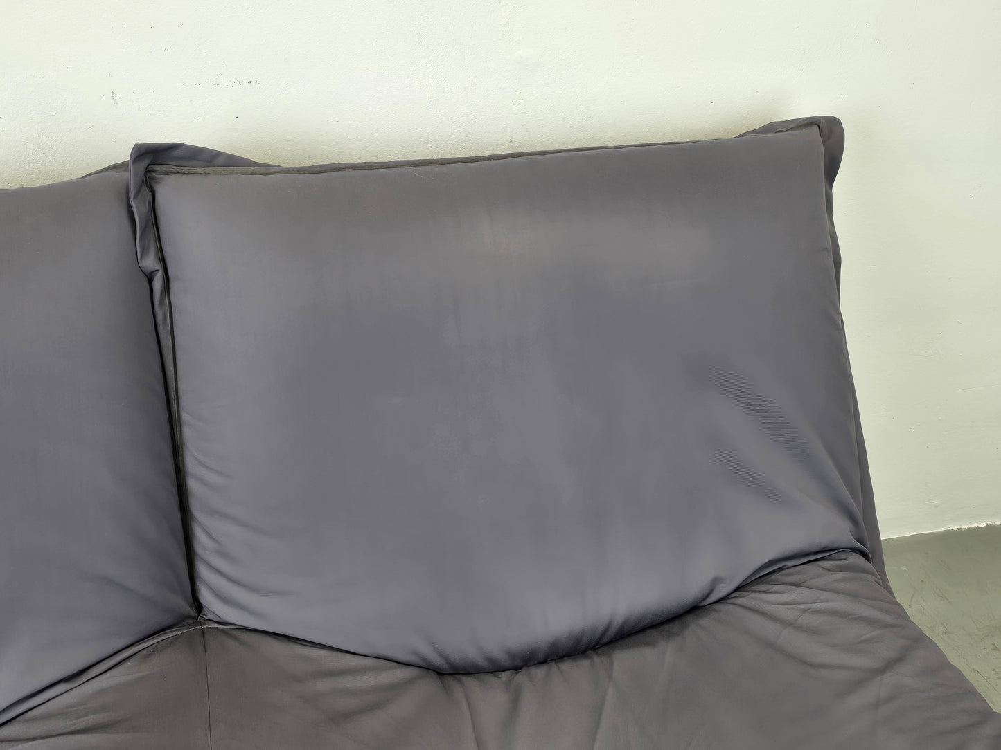 LIGNE ROSET SOFA 2er couch CALIN sitzsack sessel togo vintage pascal mourgue grau anthrazit