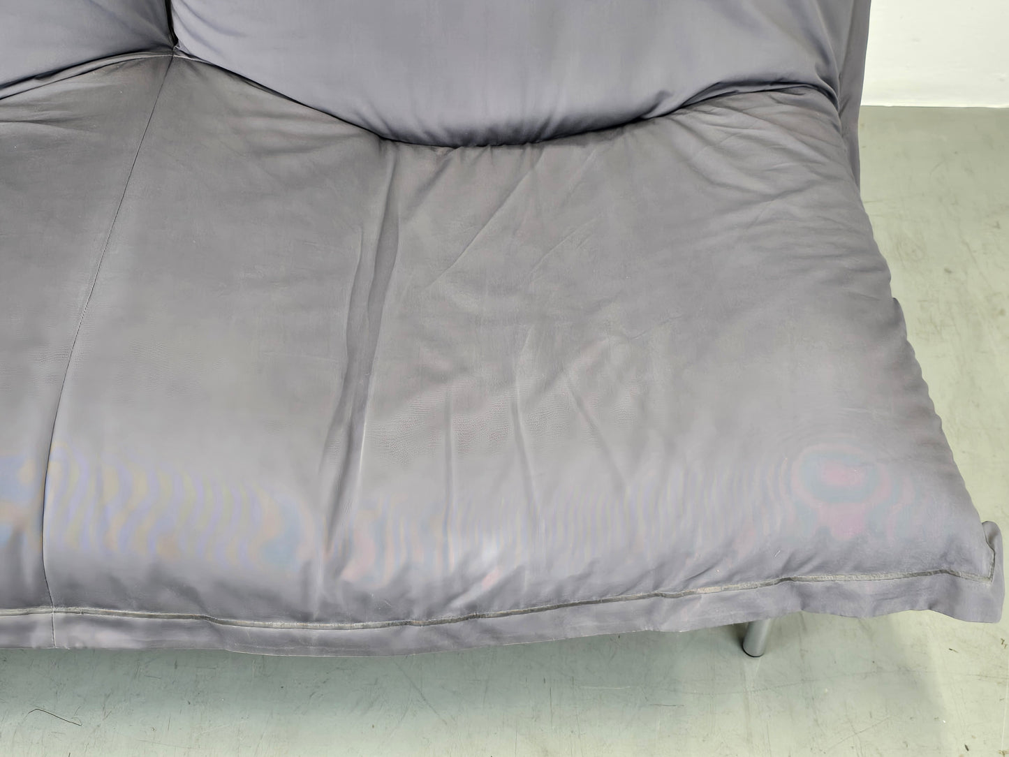 LIGNE ROSET SOFA 2er couch CALIN sitzsack sessel togo vintage pascal mourgue grau anthrazit