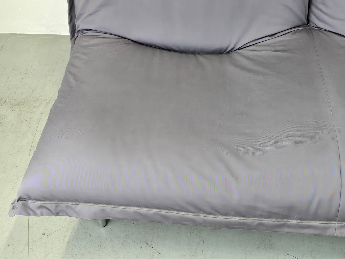 LIGNE ROSET SOFA 2er couch CALIN sitzsack sessel togo vintage pascal mourgue grau anthrazit