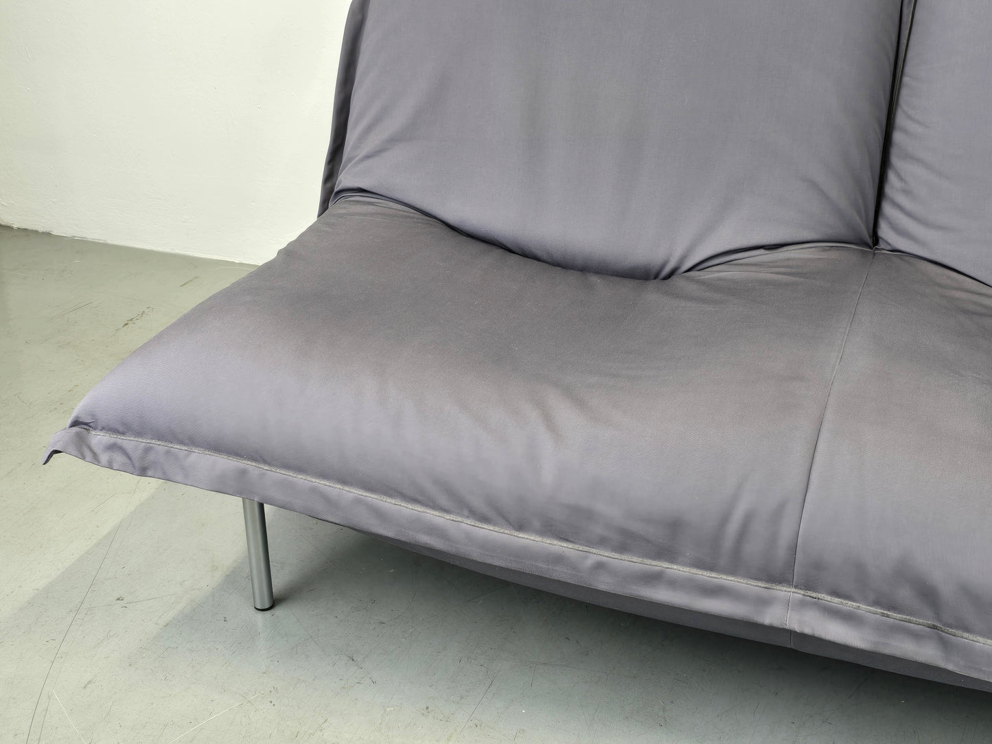LIGNE ROSET SOFA 2er couch CALIN sitzsack sessel togo vintage pascal mourgue grau anthrazit