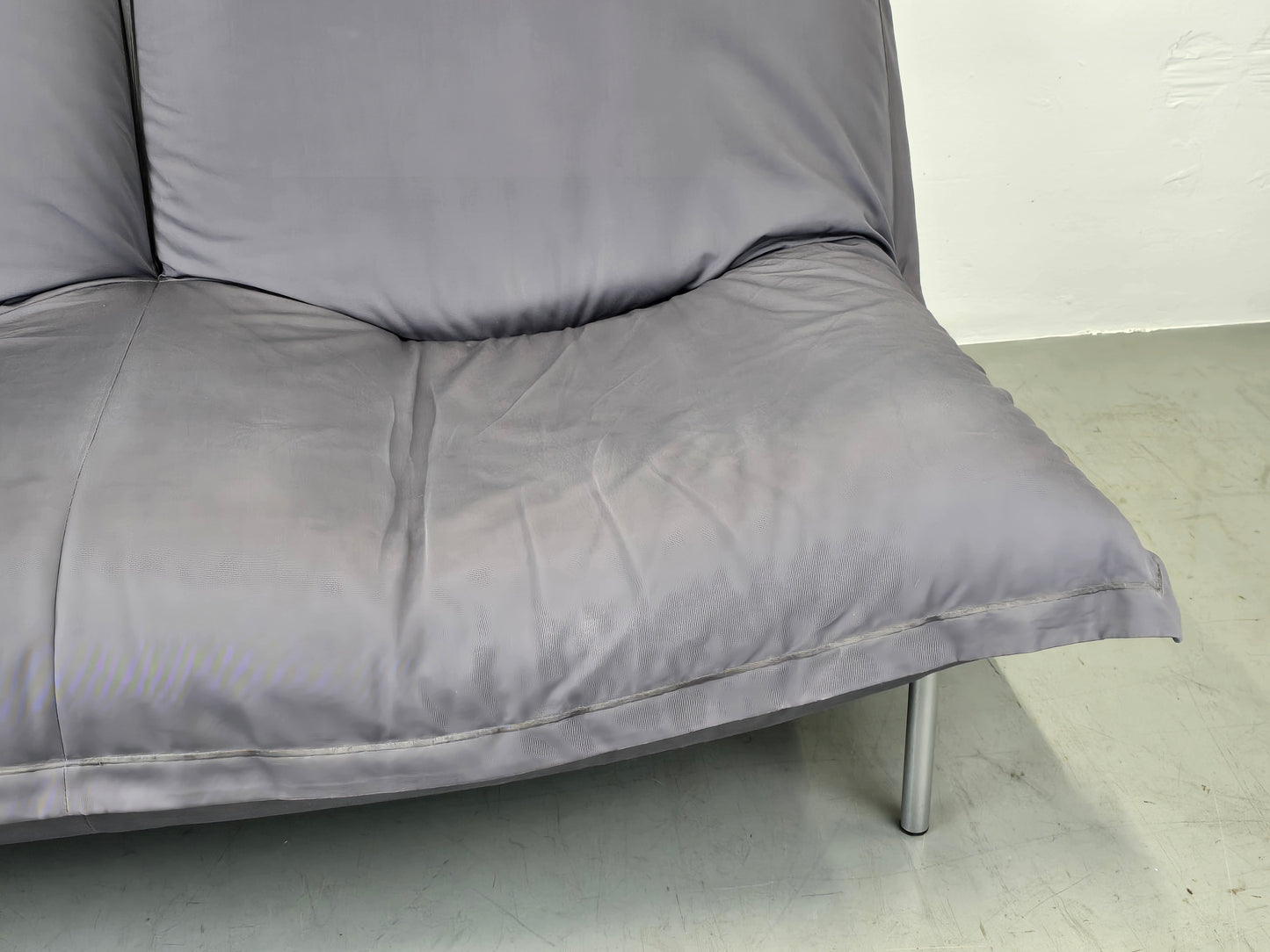 LIGNE ROSET SOFA 2er couch CALIN sitzsack sessel togo vintage pascal mourgue grau anthrazit