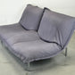 LIGNE ROSET SOFA 2er couch CALIN sitzsack sessel togo vintage pascal mourgue grau anthrazit
