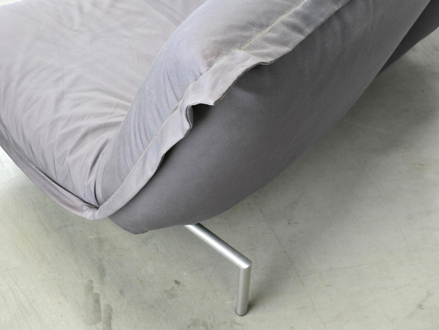 LIGNE ROSET SOFA 2er couch CALIN sitzsack sessel togo vintage pascal mourgue grau anthrazit
