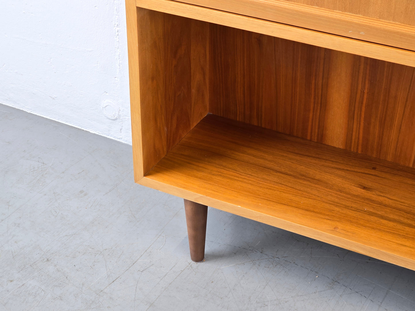 VINTAGE KOMMODE schuschrank nussbaum schuhkommode flur schrank