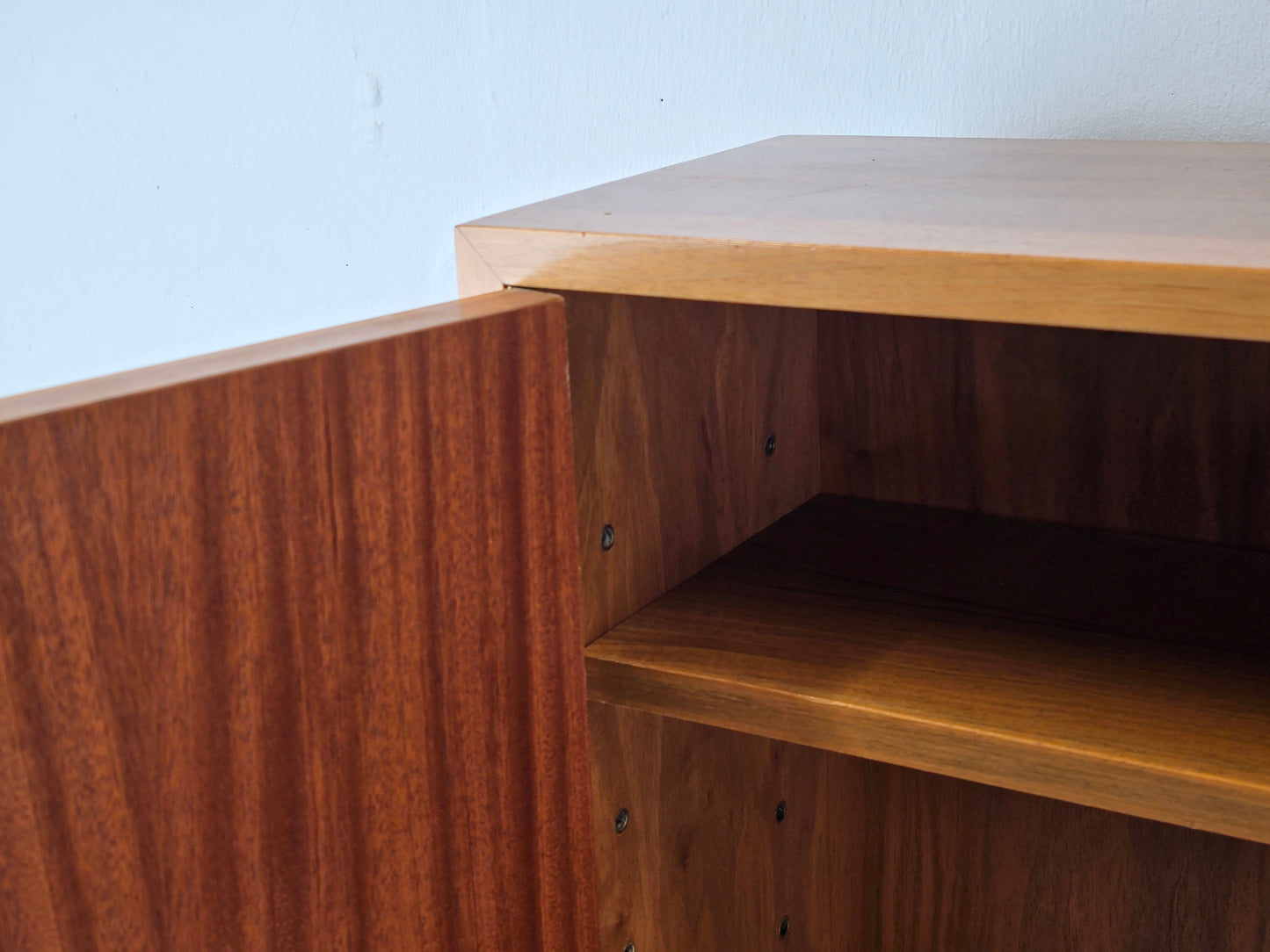 VINTAGE KOMMODE schuschrank nussbaum schuhkommode flur schrank