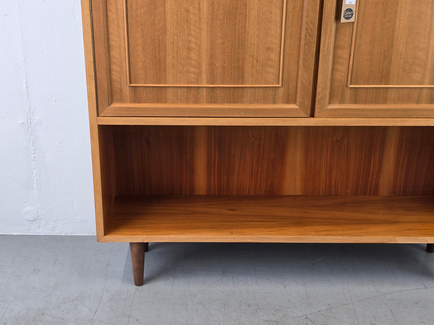 VINTAGE KOMMODE schuschrank nussbaum schuhkommode flur schrank