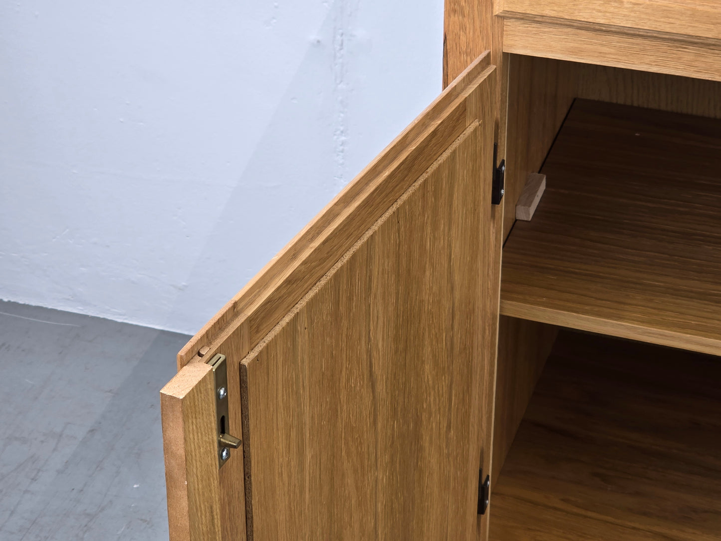 VINTAGE LANDHAUS KOMMODE eiche holz bauernschrank sideboard