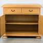 VINTAGE LANDHAUS KOMMODE eiche holz bauernschrank sideboard