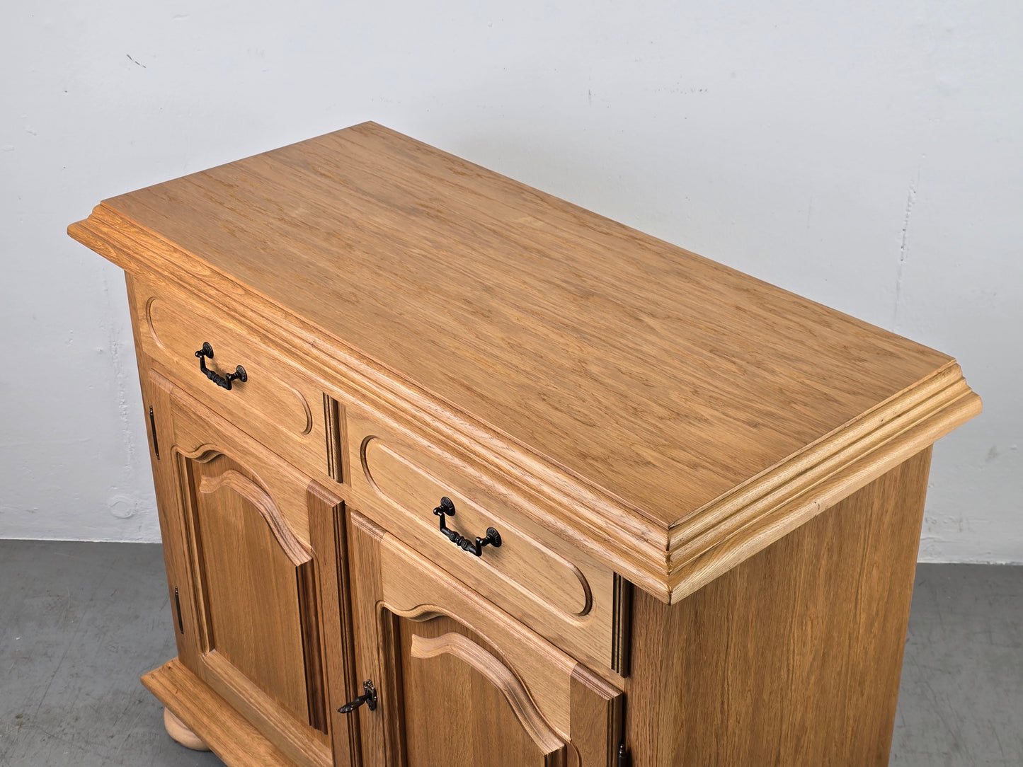 VINTAGE LANDHAUS KOMMODE eiche holz bauernschrank sideboard