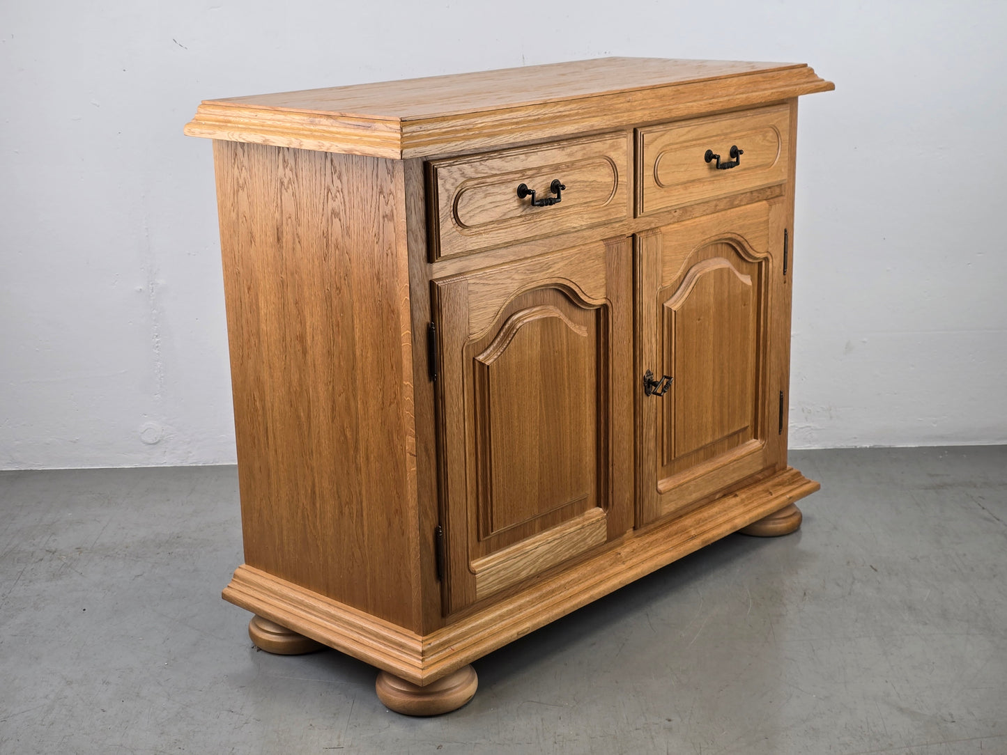 VINTAGE LANDHAUS KOMMODE eiche holz bauernschrank sideboard