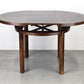 VINTAGE ESSTISCH rund ausziehbar küche esszimmer oval holz 1960er retro
