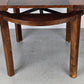 VINTAGE ESSTISCH rund ausziehbar küche esszimmer oval holz 1960er retro