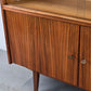 MID CENUTRY VITRINE schrank kommode holz vintage retro ddr 1960er vitrinenschrank