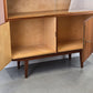 MID CENUTRY VITRINE schrank kommode holz vintage retro ddr 1960er vitrinenschrank