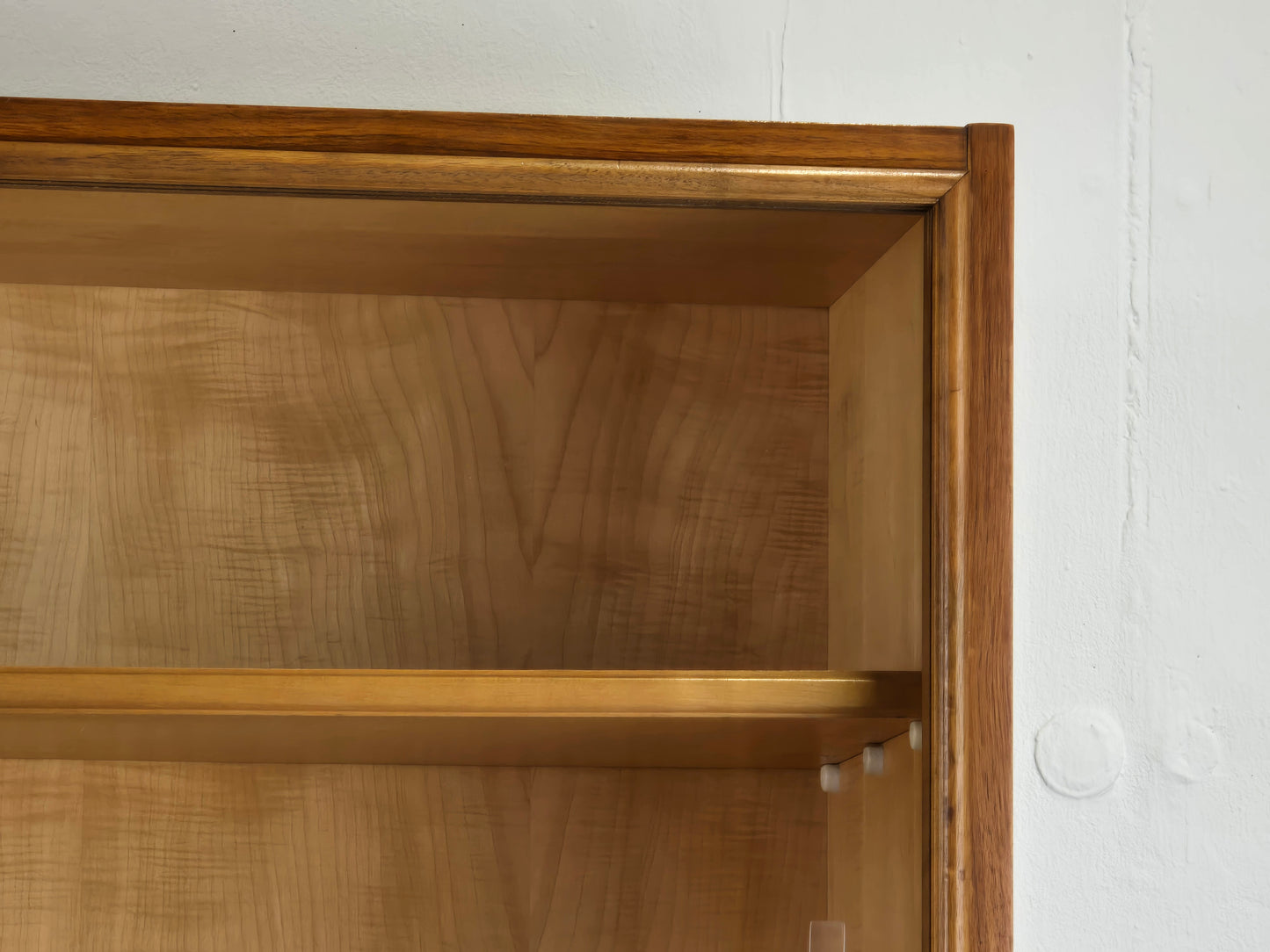MID CENUTRY VITRINE schrank kommode holz vintage retro ddr 1960er vitrinenschrank