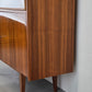 MID CENUTRY VITRINE schrank kommode holz vintage retro ddr 1960er vitrinenschrank