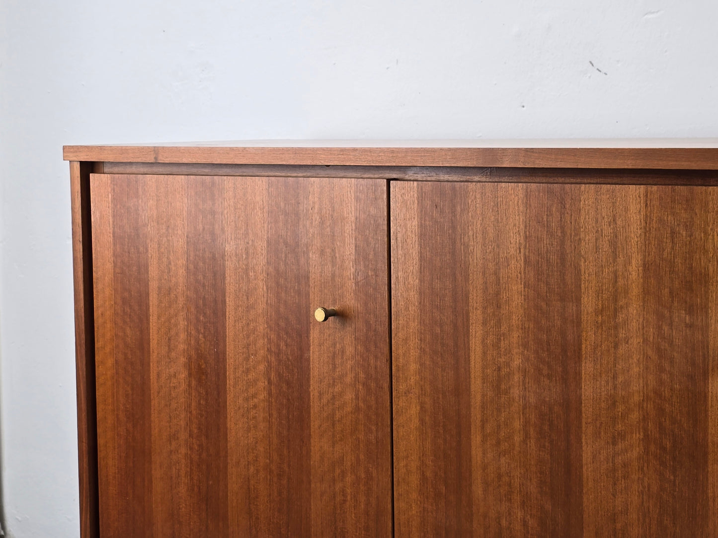 MID CENTURY SIDEBOARD vintage holz tv kommode low board nussbaum