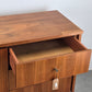 MID CENTURY SIDEBOARD vintage holz tv kommode low board nussbaum
