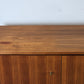 MID CENTURY SIDEBOARD vintage holz tv kommode low board nussbaum