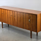 MID CENTURY SIDEBOARD vintage holz tv kommode low board nussbaum
