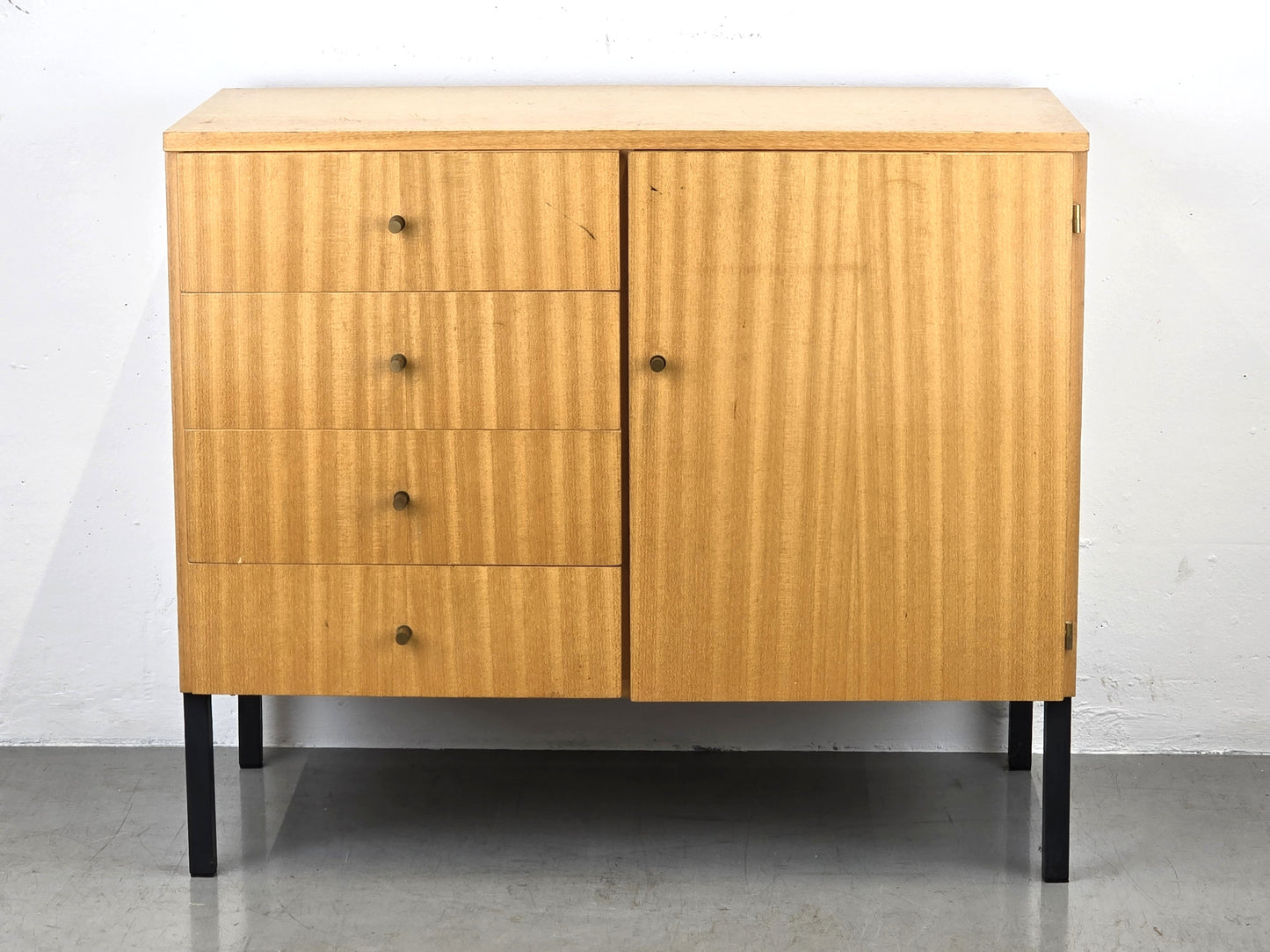 PIELETTE SIDEBOARD vintage holz kommode schubladen ddr retro mid century 1960er