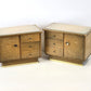 VINTAGE NACHTTISCH 2ER SET holz mid cenutry nachtkommode schlafzimmer