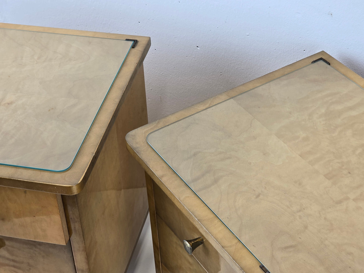 VINTAGE NACHTTISCH 2ER SET holz mid cenutry nachtkommode schlafzimmer