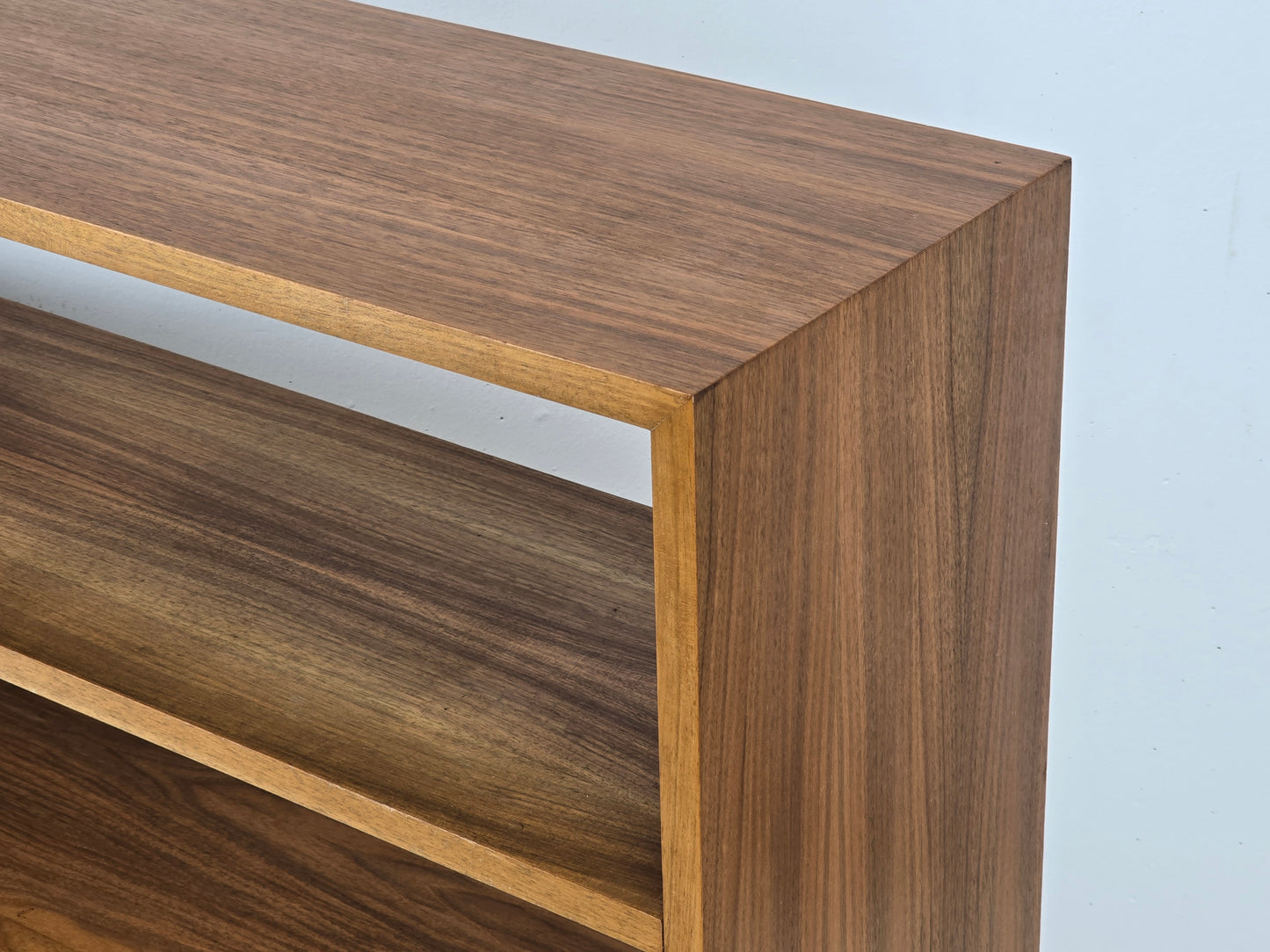 VINTAGE WANDREGAL hängeschrank hängeregal bücher nuss holz mid century