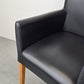 MUSTERRING ARMLEHNEN STUHL schwarz leder esszimmer esstisch küche