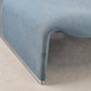 CASTELLI SESSEL lounge tv stuhl taupe 1970er Giancarlo Piretti alky