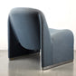 CASTELLI SESSEL lounge tv stuhl taupe 1970er Giancarlo Piretti alky
