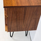 MID CENTURY SIDEBOARD nussbaum holz kommode schubladen tv board