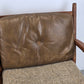 DANISH TEAK SOFA vintage couch holz mid century sessel tv wohnzimmer