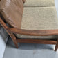DANISH TEAK SOFA vintage couch holz mid century sessel tv wohnzimmer