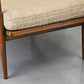 MID CENUTRY SESSEL vintage tv armchair holz 1960er Jahre knoll antimott