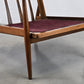 MID CENUTRY SESSEL vintage tv armchair holz 1960er Jahre knoll antimott