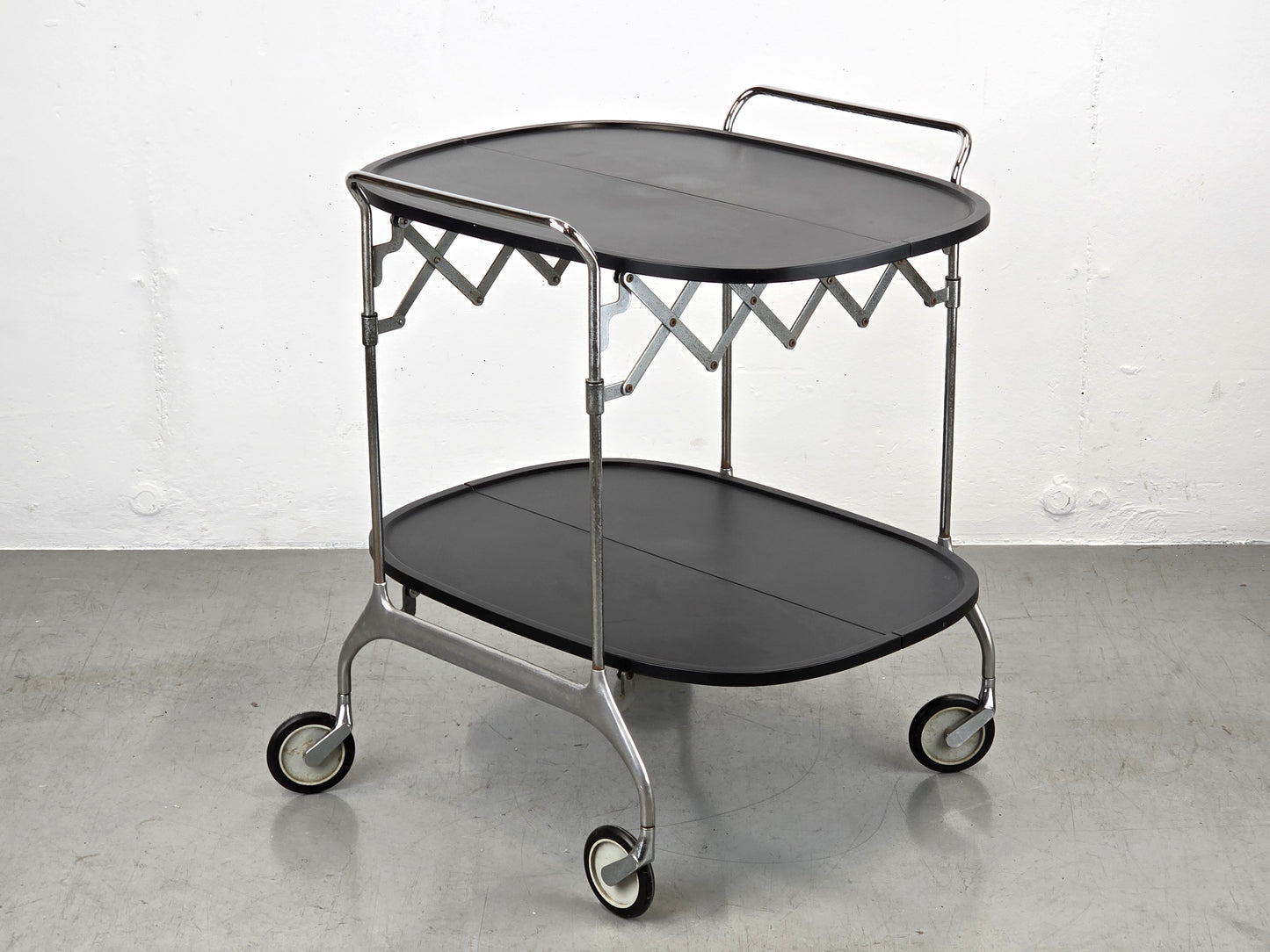 KARTELL SERVIERWAGEN barwagen vintage gastone schwarz dolly trolly Antonio Citterio & Oliver Low