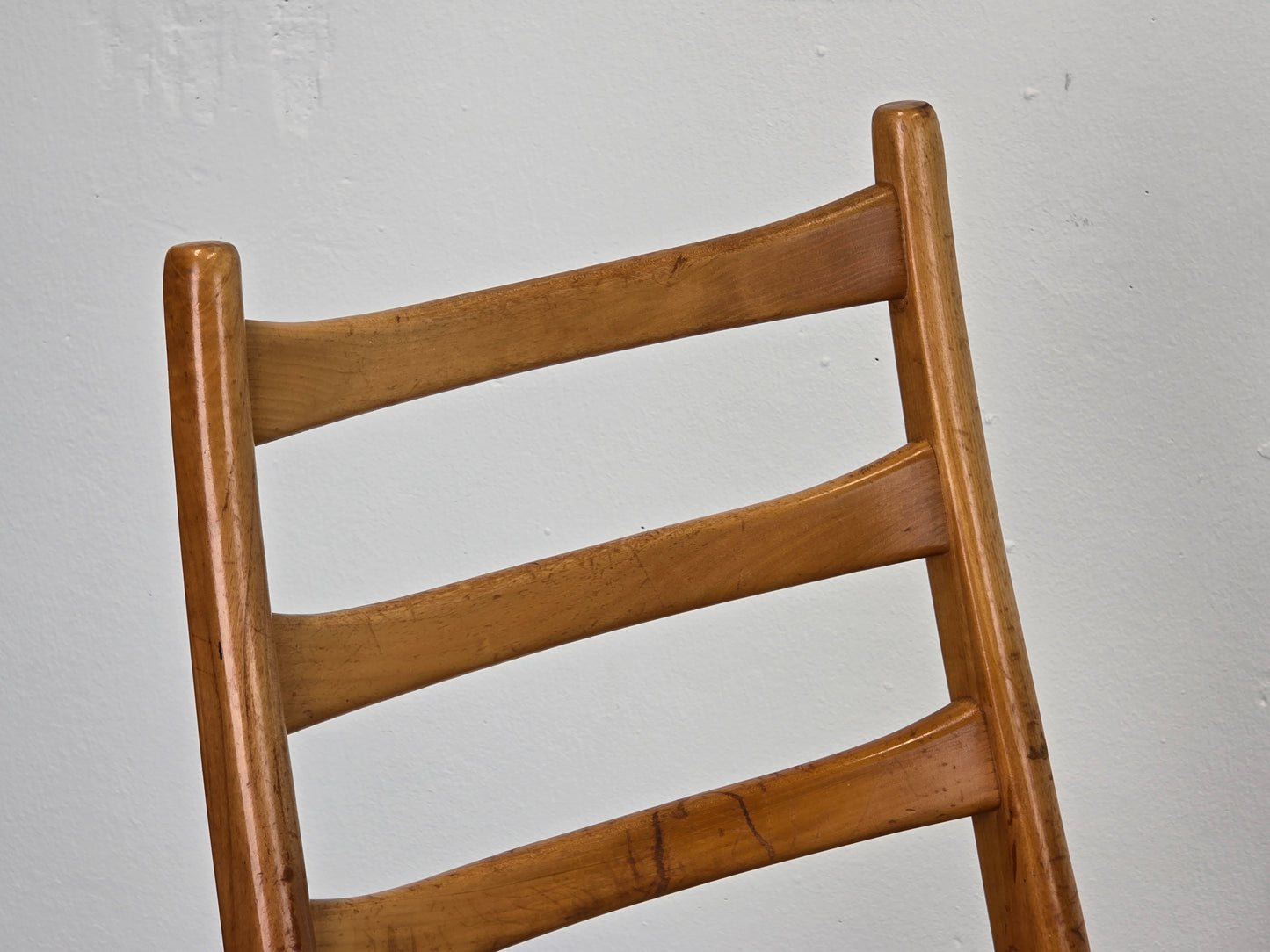 MID CENTURY STÜHLE stuhl küche esszimmer esstisch vintage holz danish