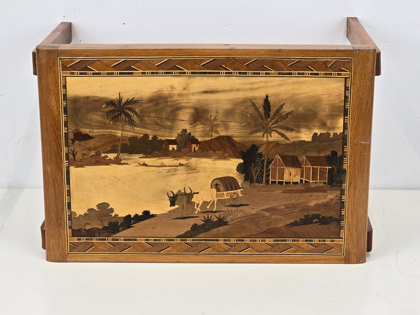 ART DECO SATZTISCHE couchtisch beisteltisch antik Madagaskar vintage tisch