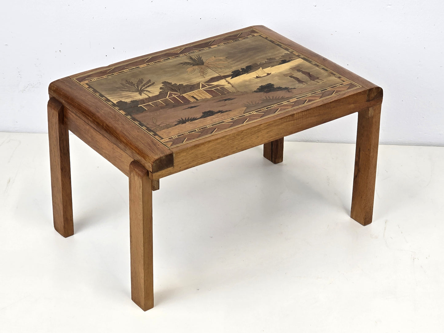 ART DECO SATZTISCHE couchtisch beisteltisch antik Madagaskar vintage tisch