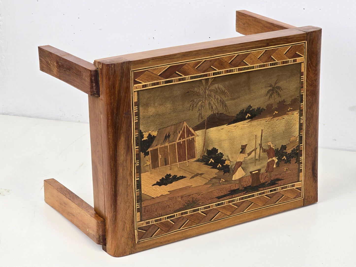 ART DECO SATZTISCHE couchtisch beisteltisch antik Madagaskar vintage tisch