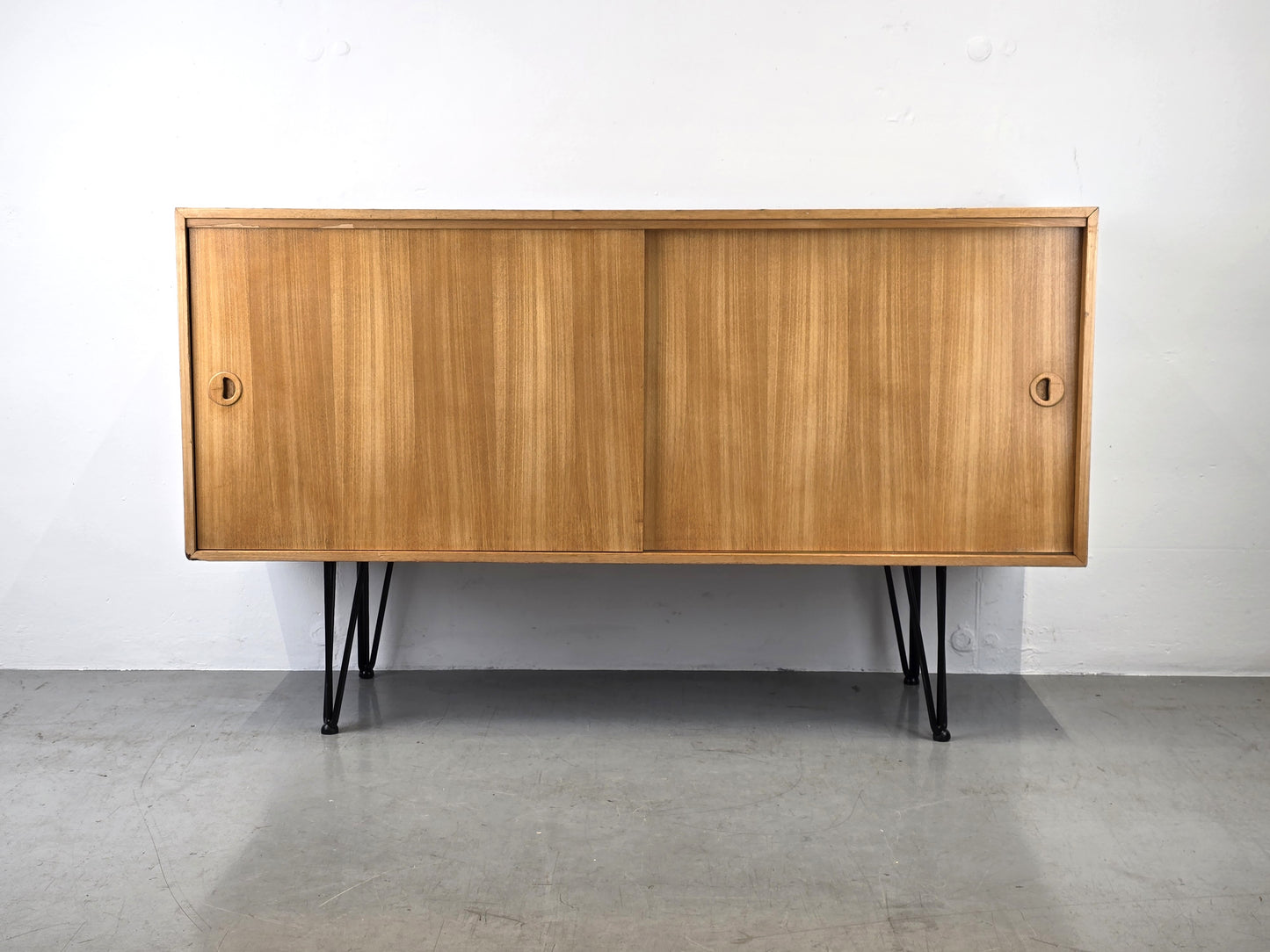MUSTERRING SIDEBOARD vintage kommode tv board low holz rüster mid century