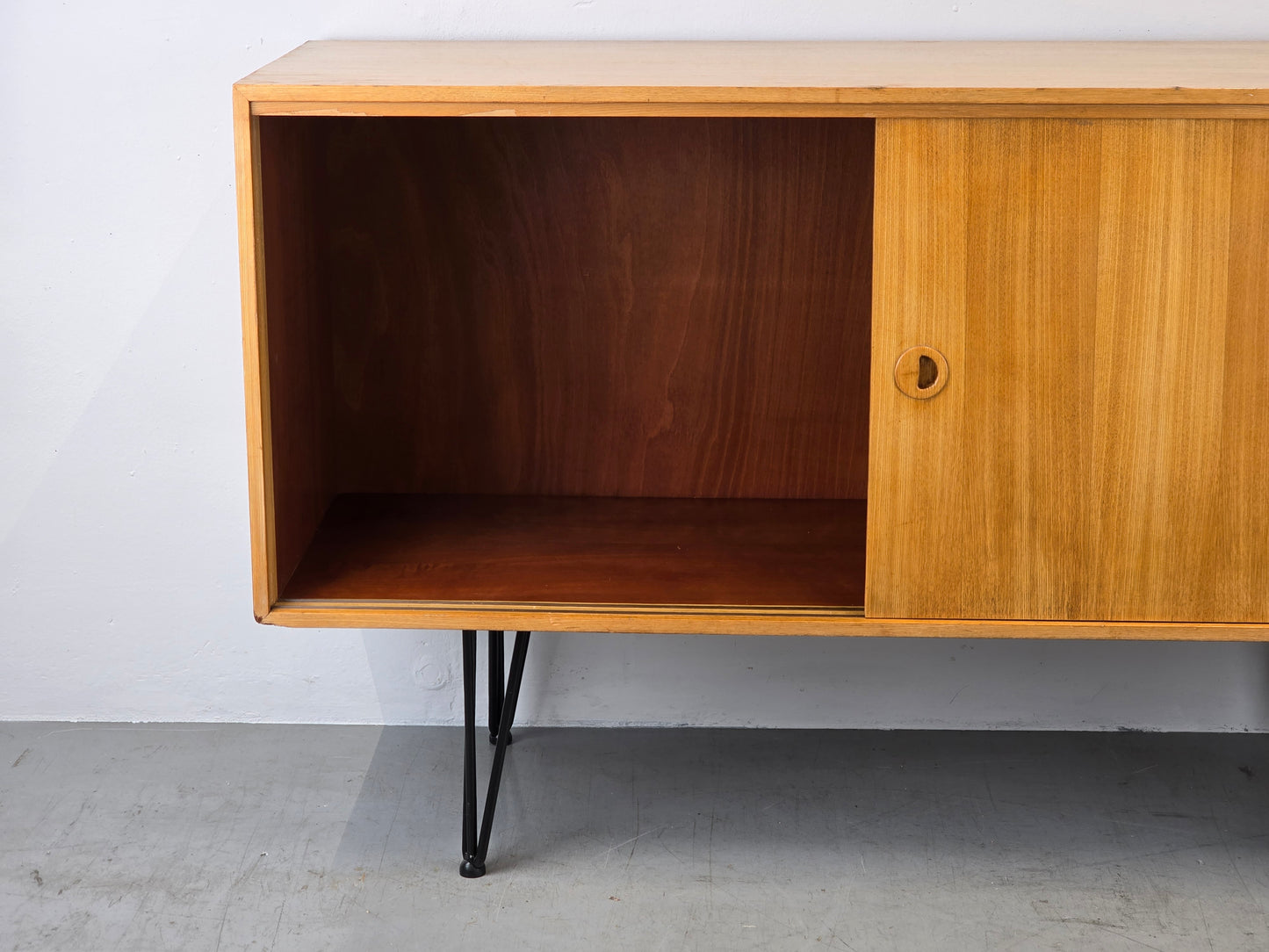 MUSTERRING SIDEBOARD vintage kommode tv board low holz rüster mid century