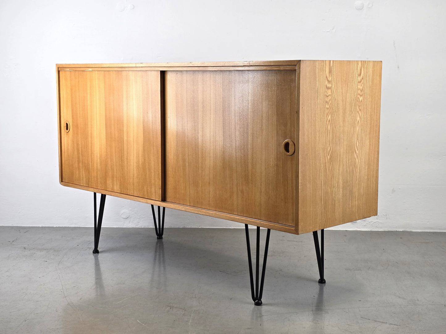 MUSTERRING SIDEBOARD vintage kommode tv board low holz rüster mid century