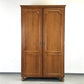 VINTAGE KLEIDERSCHRANK schrank holz antik dunkelbraun nussbaum
