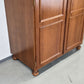 VINTAGE KLEIDERSCHRANK schrank holz antik dunkelbraun nussbaum