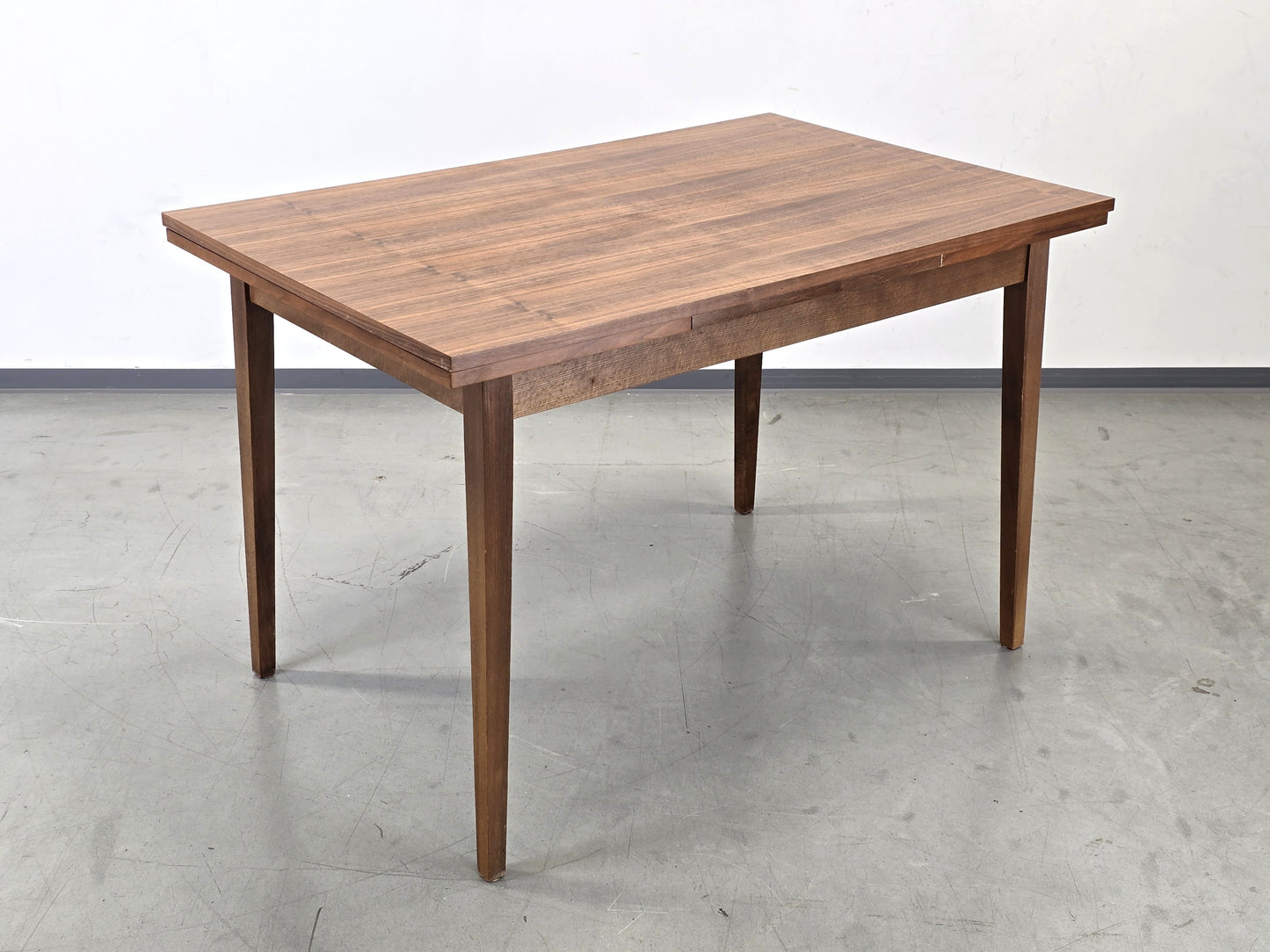 VINTAGE ESSTISCH nussbaum holz tisch küche schreibtisch esszimmer mid century