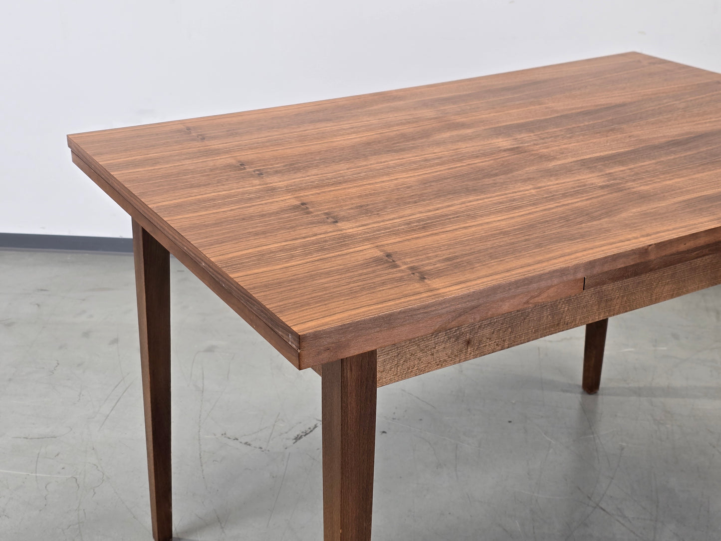 VINTAGE ESSTISCH nussbaum holz tisch küche schreibtisch esszimmer mid century